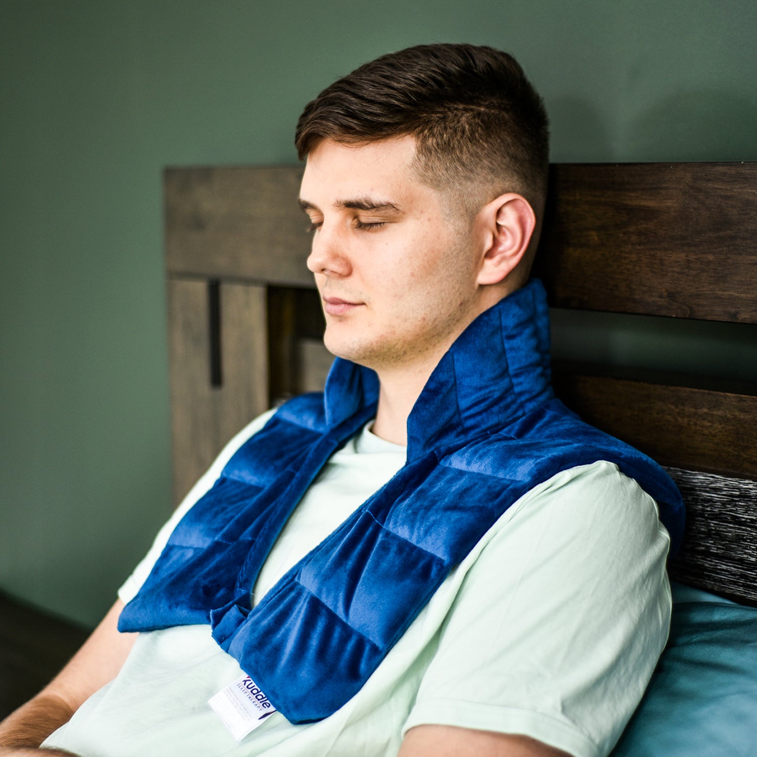 Bouncyband Dual Texture Weighted Shoulder Wrap For Kids - Gray